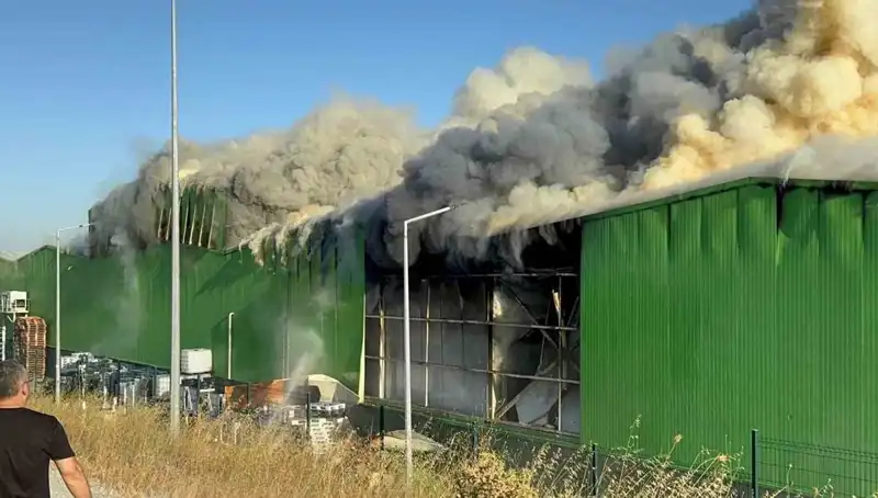 Balıkesir'de Fabrika Yangını: İki İşçi Hayatını Kaybetti, Tutuklama Yaşandı