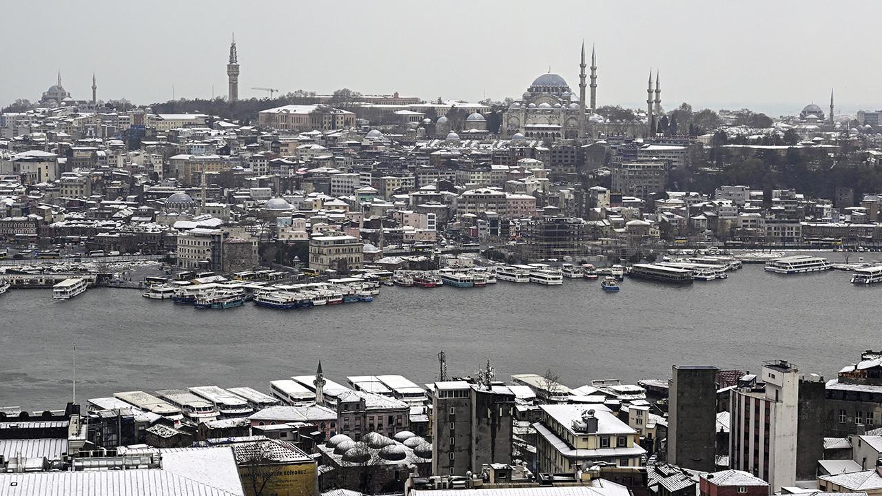 İstanbul'da Kar Sevinci