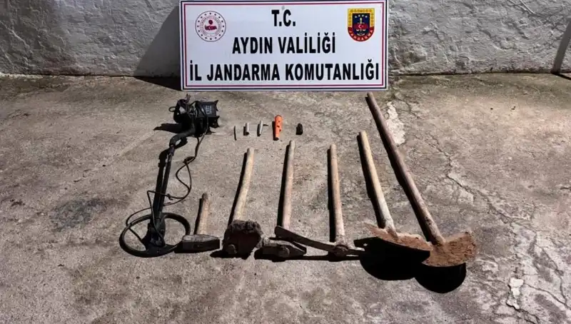 Aydın’da Kaçak Kazı Operasyonu: Suçlular Suçüstü Yakalandı!