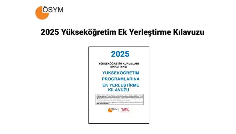 2025 Yükseköğretim Ek Yerleştirme Kılavuzu: Tüm Detaylar Burada
