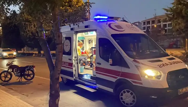 Otomobil Motosikleti 70 Metre Sürükledi, Sürücü Ortadan Kayboldu!