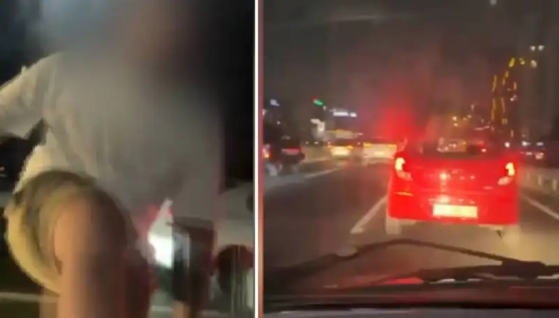 Trafik Magandası Anbean Kameralara Yansıdı: Vahim Olay İnanılmaz!