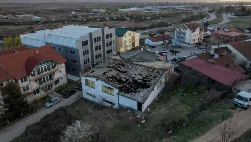 Makedonya'daki Yangın Felaketinin Kurbanları Türkiye'ye Uçakla Nakledildi